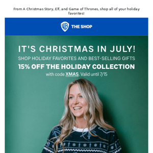 Christmas in JULY! Save 15% on our Holiday Collection🎄