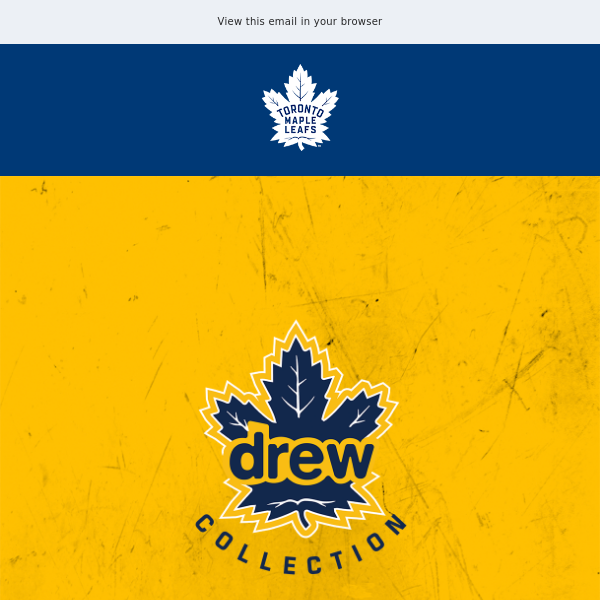 Toronto Maple Leafs on X: This setup tho 🔥 Shop @drewhouse x TML in store  at @ShopRSApparel  / X