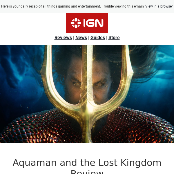 Aquaman and the Lost Kingdom [Articles] - IGN