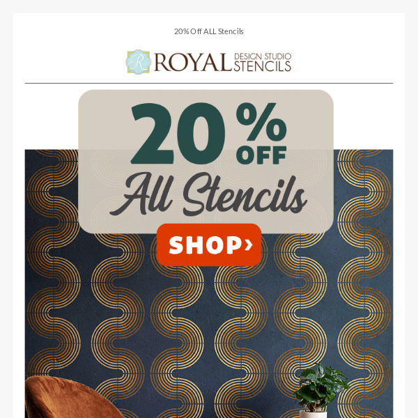 Find the Perfect Stencil Paint +20% off savings here!