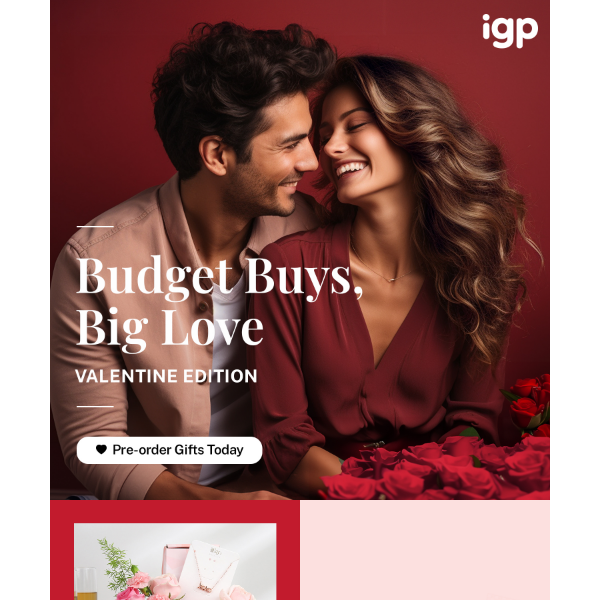 IGP.com, say "I LOVE YOU" without breaking the bank 🎈