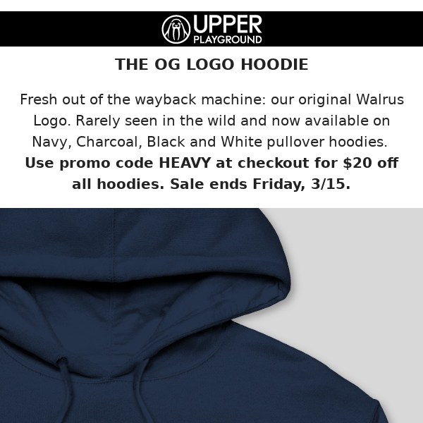 New OG Logo Hoodie Now Available