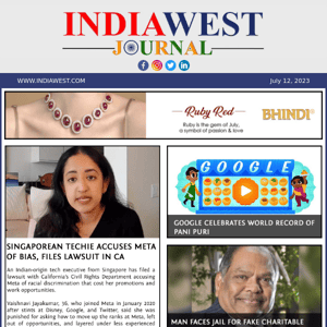 IndiaWest: Today's News, 12 July 2023