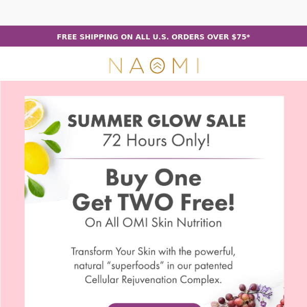 Summer Glow Event Is Back—B1G2F on Renew Skincare