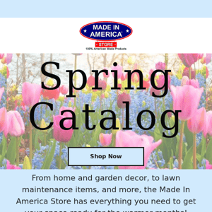 Our Spring Catalog Is Here🌷