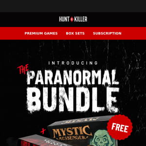 Get Your FREE Game with the Paranormal Bundle! 🎮👻