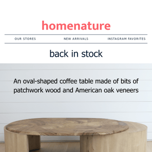 in-stock coffee tables