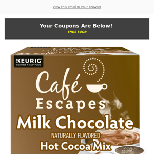 Up to 75% Off K-Cups - Limited Time Deals Inside