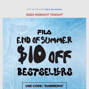 Tackle The End Of Summer With $10 Off ALL Best Sellers! 🔥