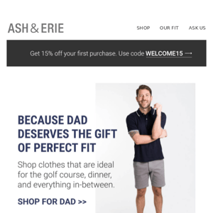 Dad Deserves The Gift Of Perfect Fit