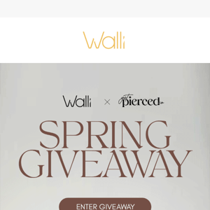 Walli X Get Pierced Co. Giveaway!