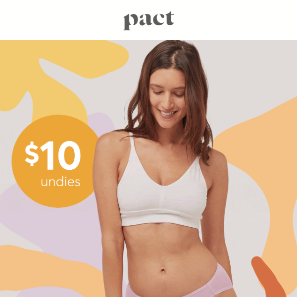 We ❤️ $10 Undies - Wear Pact