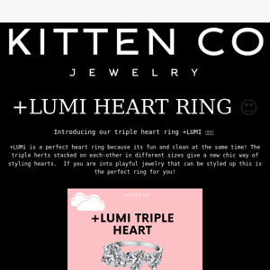 Ring Subscription Box is Back😍 +LUMI HEART RING