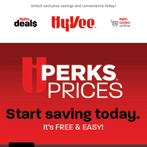 Have You Signed Up for Hy-Vee PERKS? 🌟