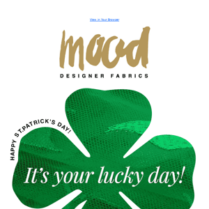 Lucky You! 🍀 Here's 20% Off This Pinch-Proof Color