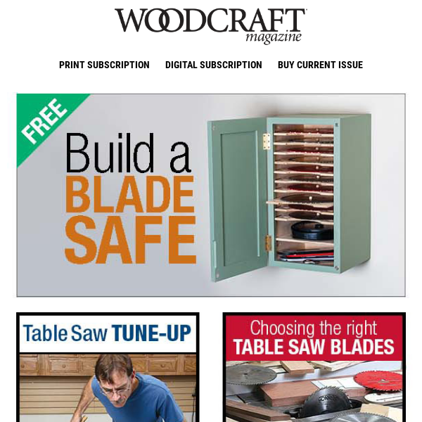 Table Saw Tips, Blades, How-To's & More from Woodcraft Magazine