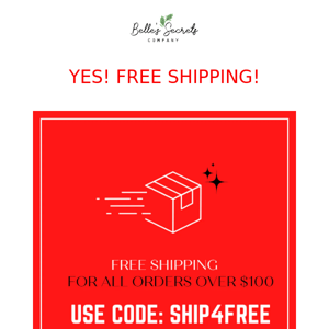 FREE SHIPPING?! NO WAY!