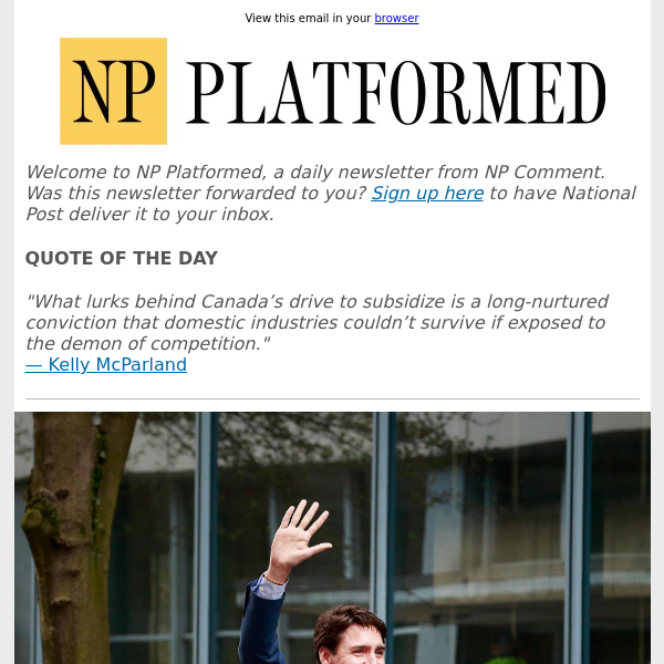 NP Platformed: Justin Trudeau's unlikely reputational recovery