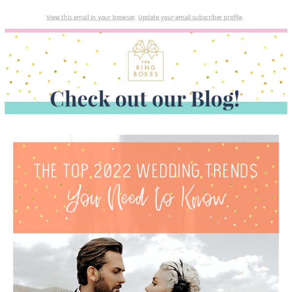 You'll Love These 2022 Wedding Trends 😍