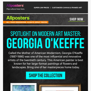 Spotlight on Georgia O'Keeffe