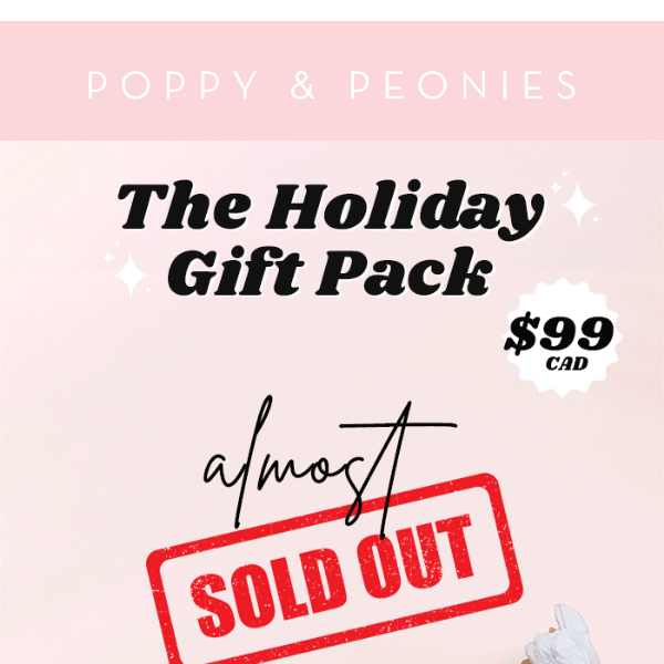 ALMOST GONE! The Holiday Gift Packs 🎁