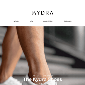 KYDRA Shoes: Restocked in YOUR SIZE👟 - Kydra