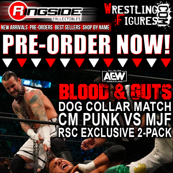 Dog Collar Match (CM Punk & MJF) 2-Pack - AEW Ringside Exclusive