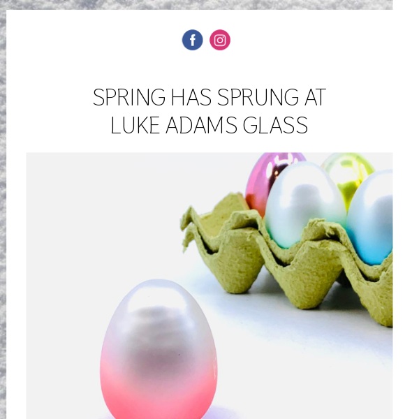 Glass Eggs are Here For Spring 🪺 