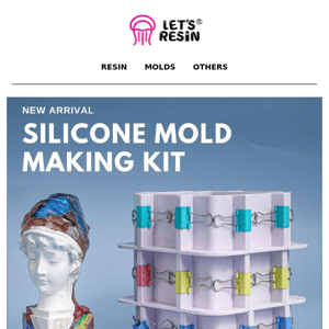 😊 NEW IN | Flexible Silicone Mold Making Kit