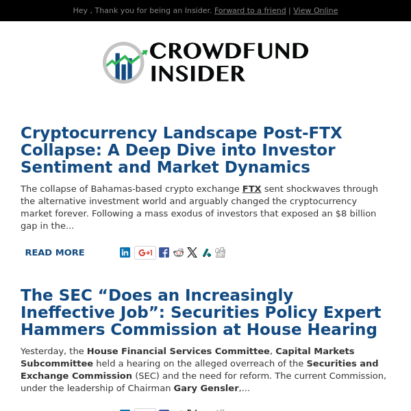 Criticism of SEC, Honeycomb Credit Update, Securitize works with BlackRock 😎😎