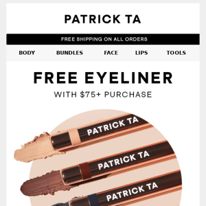 Free Eyeliner With Purchase 💝