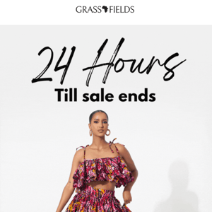 24 Hours Left Before Our 70% OFF Sale Ends