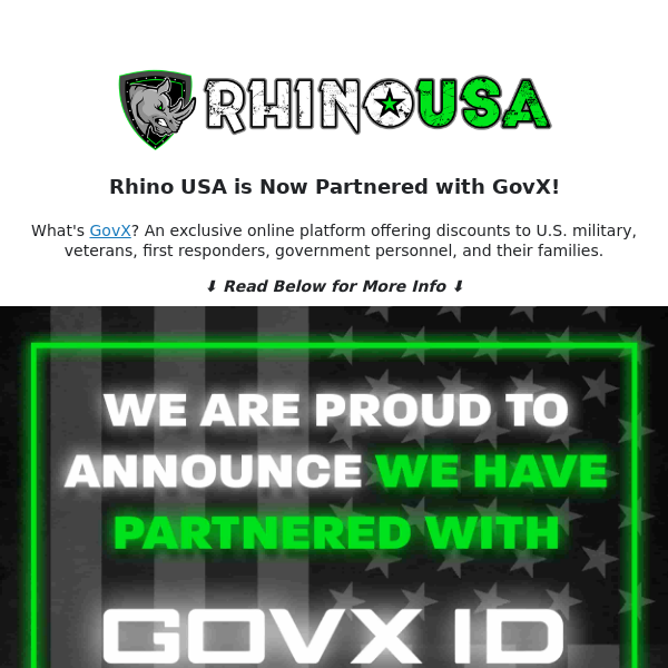 Introducing GovX: Exclusive Savings for Service Members!