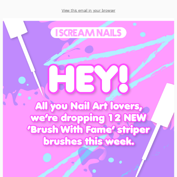 😍Who loves nail art? We have NEW stuff 4 u this week! 💅