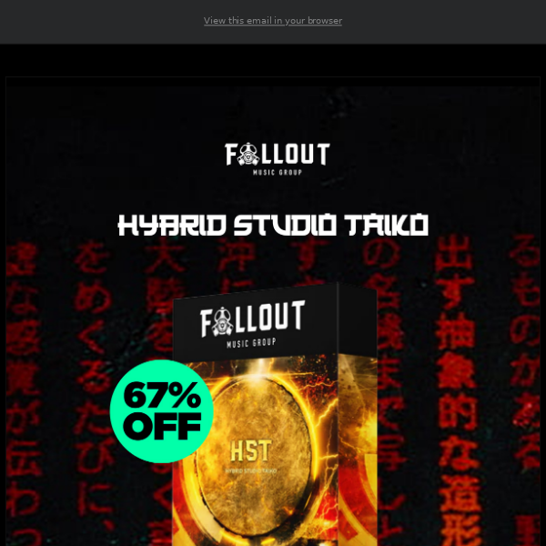 💰 Steal of the Week: Hybrid Studio Taiko - 67% Off