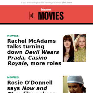 Rachel McAdams talks turning down 'Devil Wears Prada,' 'Casino Royale,' more roles