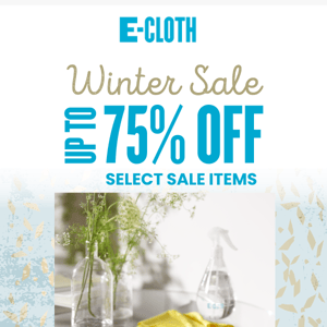 Up to 75% off Winter Warehouse