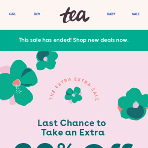 ⏳ Extra Extra Sale Over in 3…2…1…