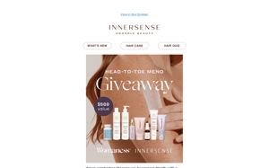 Innersense x Womeness Giveaway! (Valued at $500)