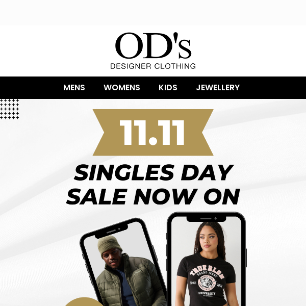 Singles Day Sale - 22% OFF! 😍