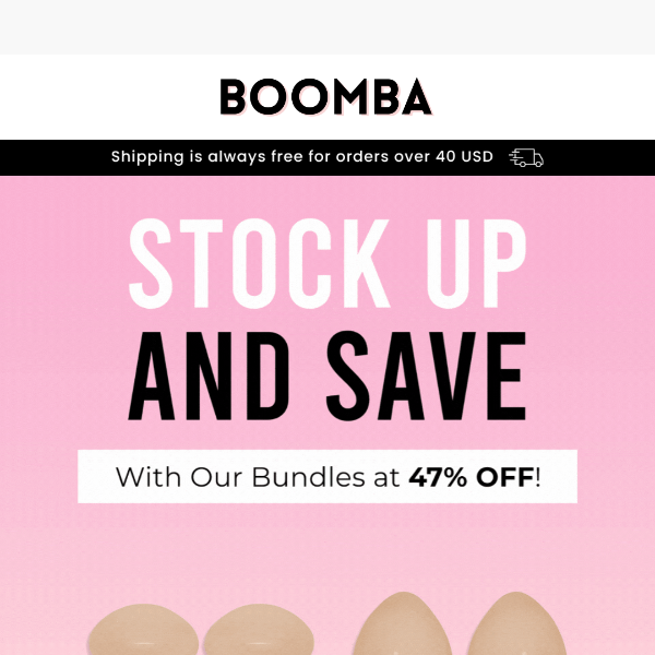 Running Low on BOOMBA Goodies?