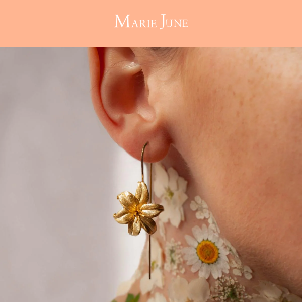 Flaunt Your Floral Spirit with Our Earrings!