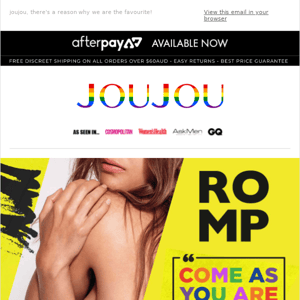 PRIDE Month With Romp 🌈