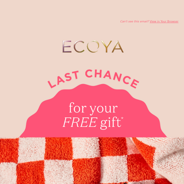 Last chance for FREE Guava & Lychee Sorbet Body Shimmer Oil ☀️