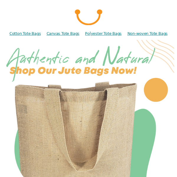 👜 Authentic and Natural Jute Bags | $10 OFF