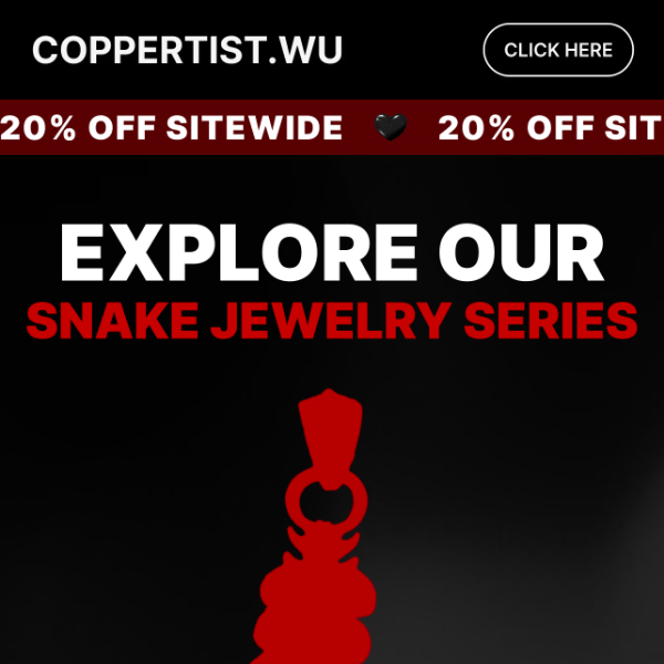 🐍💖Reflecting Love: Snake Jewelry Radiance!💖🐍