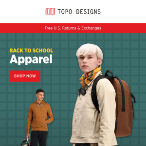 Back to School: Apparel