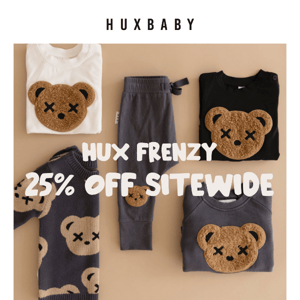 Hux Frenzy 🐻 25% off Sitewide On Now! 🌈🌈🌈