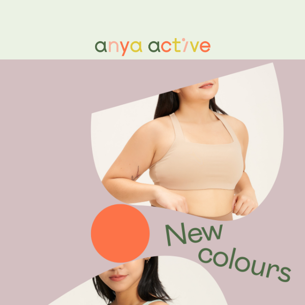 Anya Active Singapore, new colours are here!