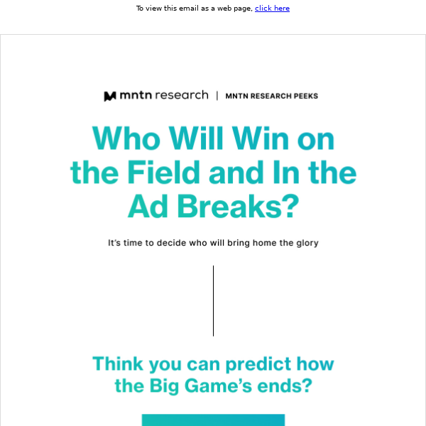 The Big Game: Who will win on the field and in the ad breaks?
